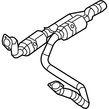 2024 Ram 3500 Catalytic Converter - 68470070AA