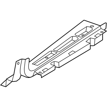Mopar 68204724AA Sill Panel 68204724AA Mopar Sill Panel Illustration 1 of 1