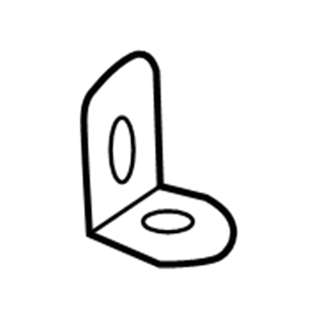 4865891AA Mopar Bracket-Door Surround Illustration 1 of 1