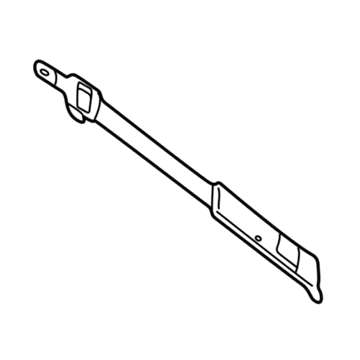 5GW301D5AC Mopar Tip Half Seat Belt Illustration 1 of 1