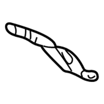 5GV891D5AE Mopar Rear Inner Seat Belt Illustration 1 of 1