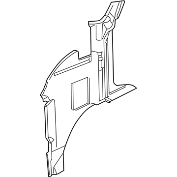 55347220AF Mopar Cowl Side Panel Illustration 1 of 1