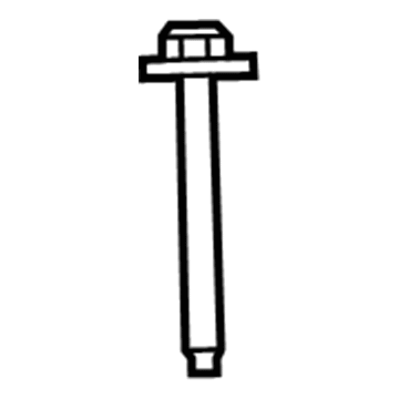 6510419AA Mopar Screw-Tapping HEXAGON Head Illustration 1 of 1