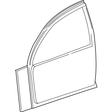 5003227AG Mopar Front Door Illustration 1 of 1