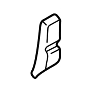 Mopar 55274946AB Molding B Pillar 55274946AB Mopar Molding B Pillar Illustration 1 of 1