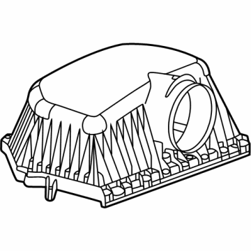 Mopar 68551697AA Air Cleaner Cover 68551697AA Mopar Air Cleaner Cover Illustration 1 of 1