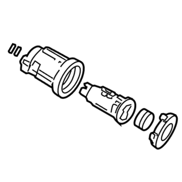 Chrysler Trunk Lock Cylinder - 5114569AA