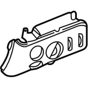 UQ691P7AA Mopar Bezel-Lighting Control Illustration 1 of 1