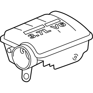 53013105AA Mopar Air Cleaner Resonator Illustration 1 of 1