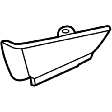 53013509AA Mopar Air Inlet Baffle Illustration 1 of 1