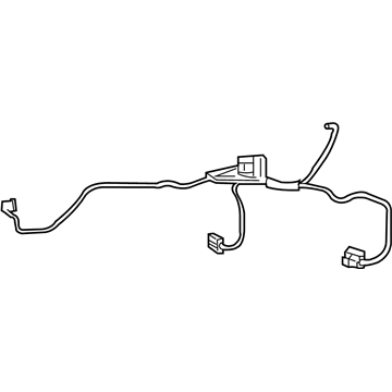 68046011AA Mopar Wiring-Rear A/C Jumper Illustration 1 of 1