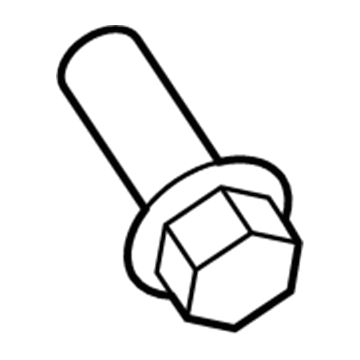 6503626 Mopar Screw-Tapping Pan Head Illustration 1 of 1