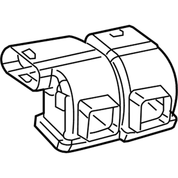 68109858AB Mopar Air Distribution Duct Illustration 1 of 1
