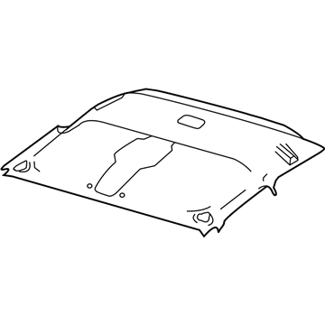 5JW81BD1AA Mopar Headliner Illustration 1 of 1