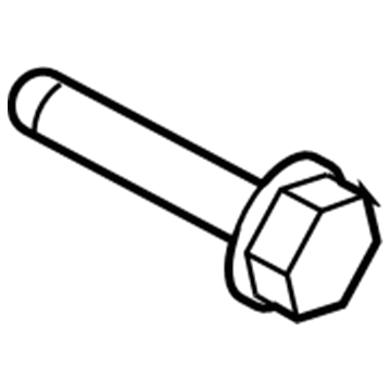 6036607AA Mopar Hexagon Head Screw Illustration 1 of 1