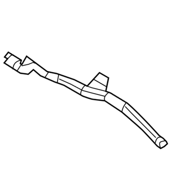 68083557AA Mopar Demister Duct Illustration 1 of 1