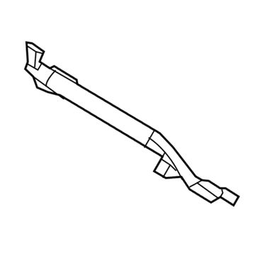 68083556AA Mopar Duct-DEMISTER Illustration 1 of 1