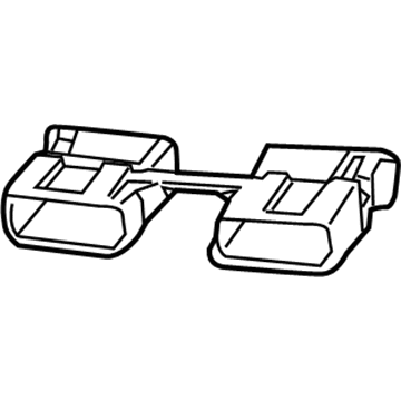 1VP63DX9AD Mopar Center Outlet Illustration 1 of 1