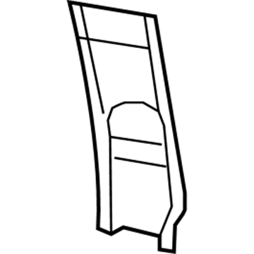 1DX60BD1AB Mopar C Pillar Illustration 1 of 1