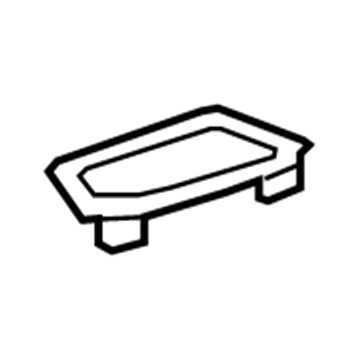 Mopar 1AZ63ZJ1AA Door Pull Cup 1AZ63ZJ1AA Mopar Door Pull Cup Illustration 1 of 1