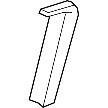 5HS22BD1AC Mopar Cover-Rear Door Fixed Glass Illustration 1 of 1