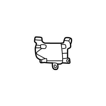 6WY85RXFAA Mopar GRILLE-ADAPTIVE CRUISE CONTROL Illustration 1 of 1