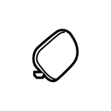 68309357AB Mopar Hood Bezel Illustration 1 of 1