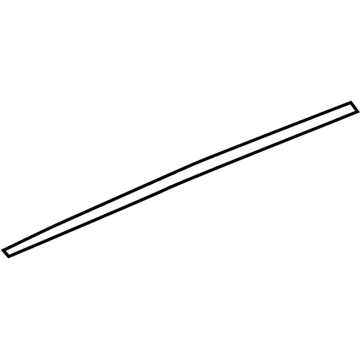 Jeep Grand Cherokee WK Door Moldings - 68257474AD