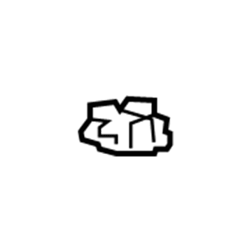 5101308AA Mopar Clip Illustration 1 of 1