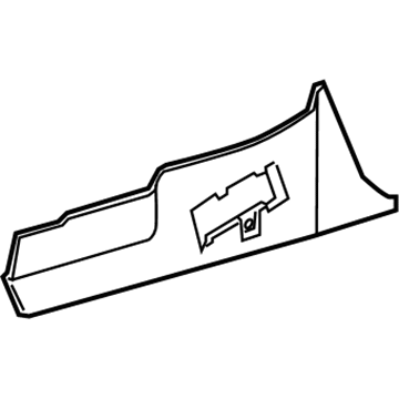 YB03XDVAA Mopar Panel-COWL Lower Illustration 1 of 1