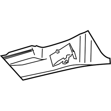 YB01XDVAA Mopar Panel-COWL Lower Illustration 1 of 1