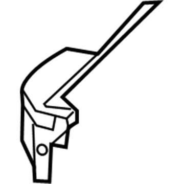 YA72XDVAA Mopar B Pillar Panel Illustration 1 of 1