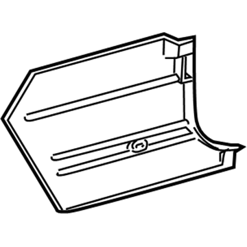 YA29XDVAA Mopar Cowl Panel Illustration 1 of 1