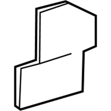 5096707AA Mopar SILENCER-B-Pillar Illustration 1 of 1