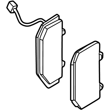 2025 Dodge Hornet Brake Pad - 68623695AA