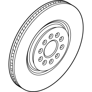 2025 Dodge Hornet Brake Disc - 68618731AA