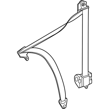 Dodge Sprinter 3500 Seat Belt - 1HG34DX9AA