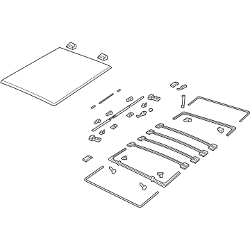 68581087AA Mopar COVER-TONNEAU Illustration 1 of 1