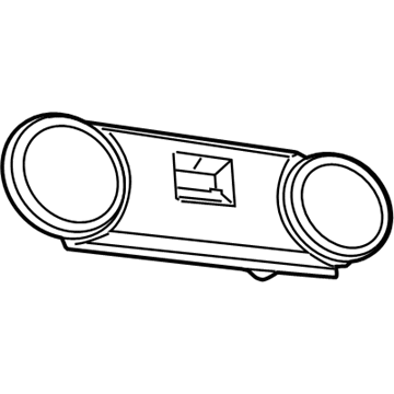 Mopar 1DR92DK2AA Panel-Speaker 1DR92DK2AA Mopar Panel-Speaker Illustration 1 of 1