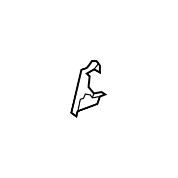 1NK87TX7AA Mopar Inboard Shield Illustration 1 of 1