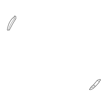 68064309AA Mopar Front Bumper Side Bracket Illustration 1 of 1