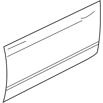 55359311AA Mopar Front Door Illustration 1 of 1