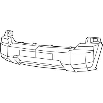 Jeep Liberty Bumper - 68036212AC
