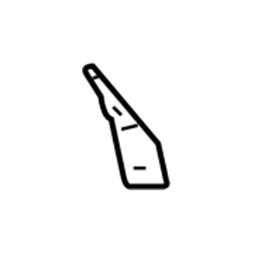 55372656AA Mopar BAFFLE-A Pillar Illustration 1 of 1