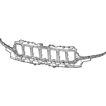 7CV95TZZAE Mopar Radiator Grille Illustration 1 of 1