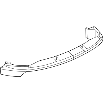 5029164AA Mopar Rear Bumper Fascia Absorber Illustration 1 of 1