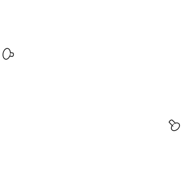 6507326AA Mopar Push Pin Illustration 1 of 1