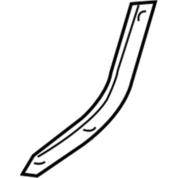 5029201AB Mopar Fascia Retainer Illustration 1 of 1