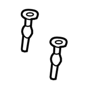 Mopar 1FG681J3AA Headrest Sleeve 1FG681J3AA Mopar Headrest Sleeve Illustration 1 of 1