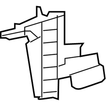 68004840AA Mopar Support-Latch Illustration 1 of 1